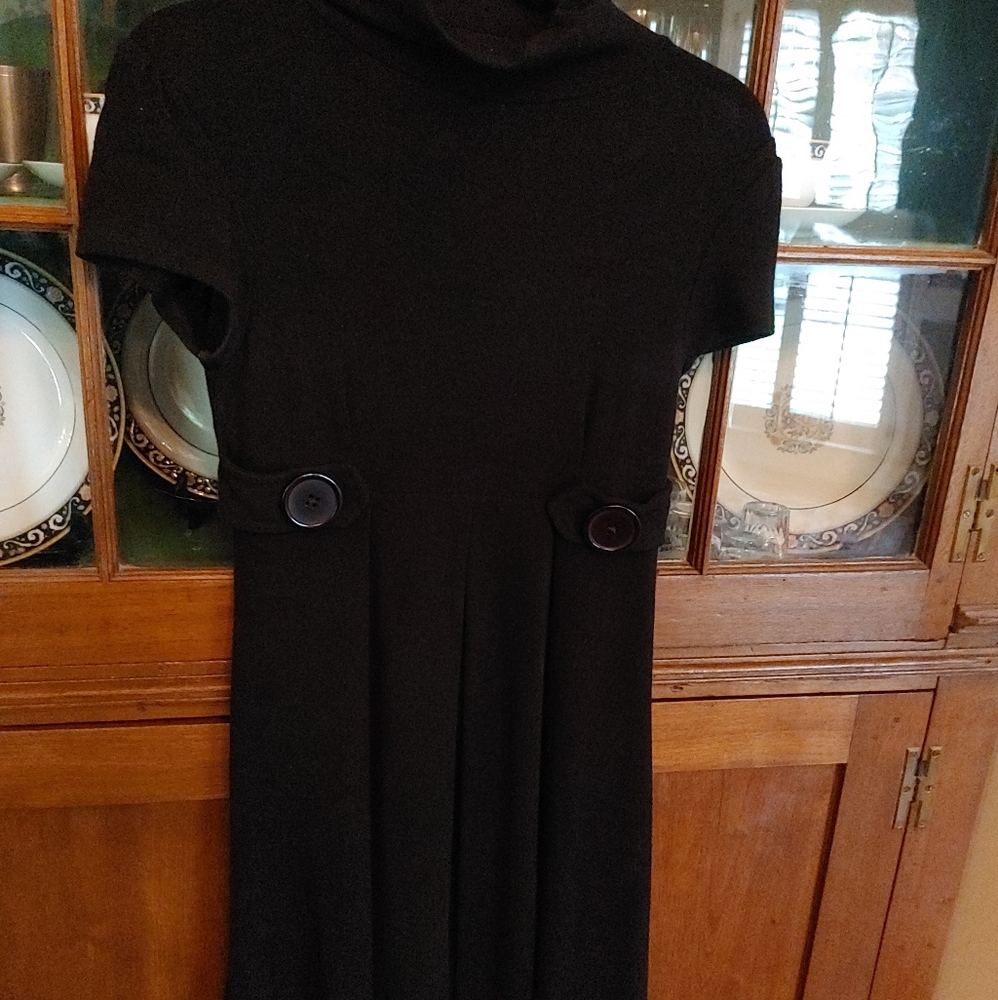 Young at Heart mock neck dress S